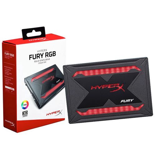 Hyperx fury RGB ssd sata 240gb+case sata new