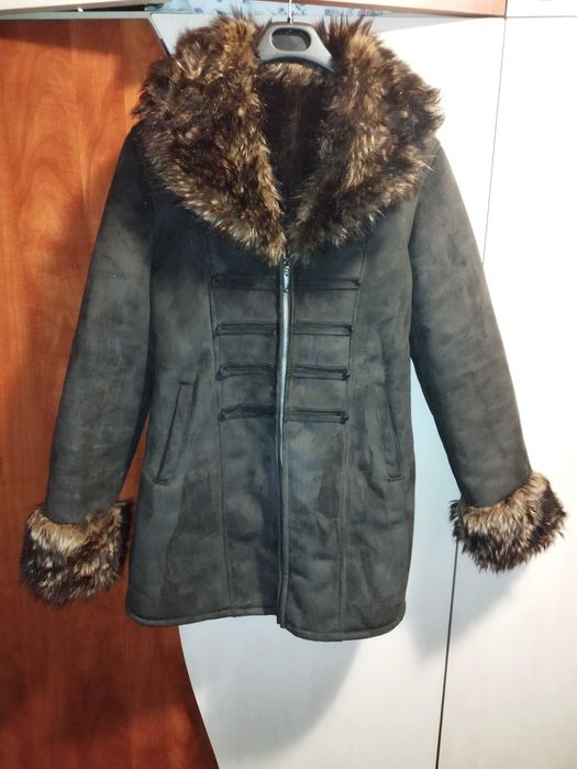 Cojoc damă , blană artificială