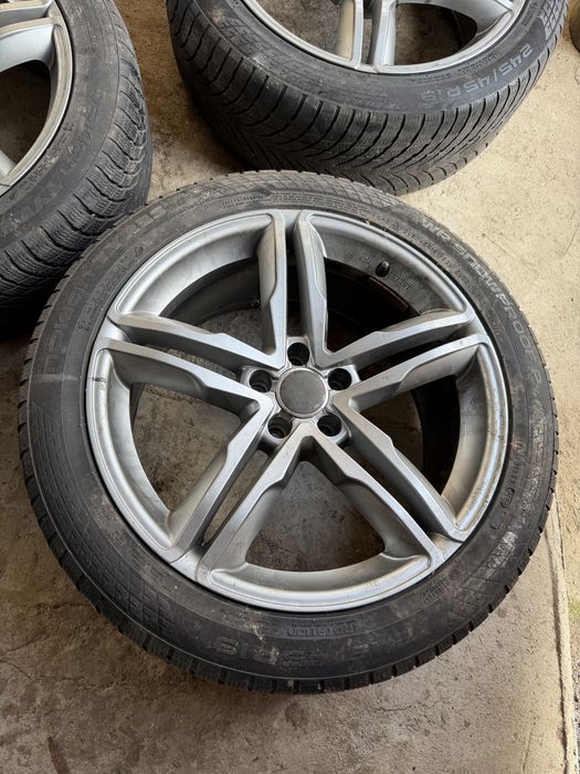 Jante Audi A8 2016 cu anvelope iarna Nokian Tires 245/45 R19