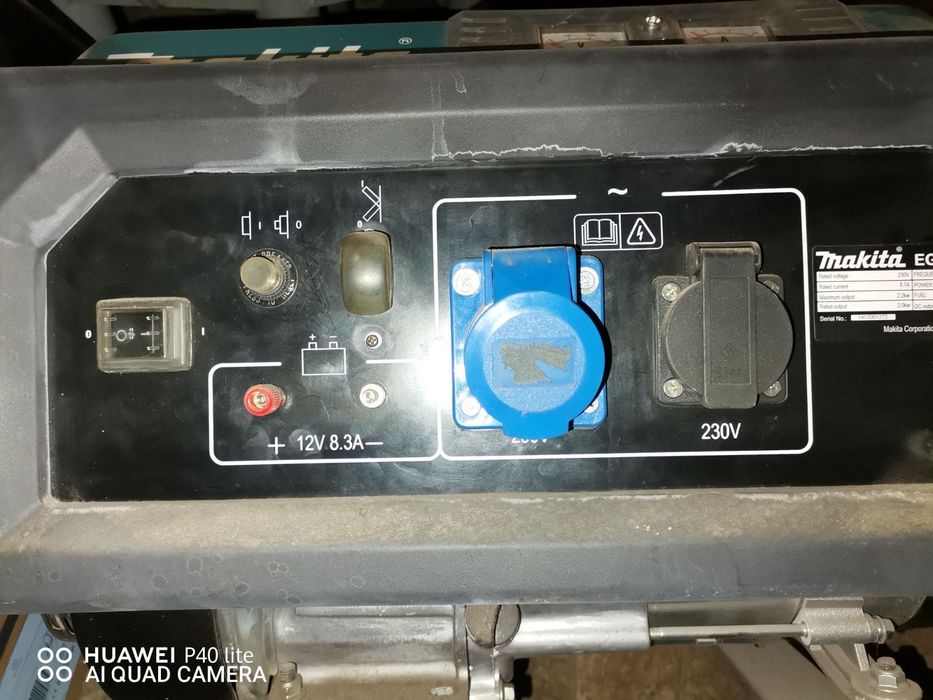 бензинов генератор makita