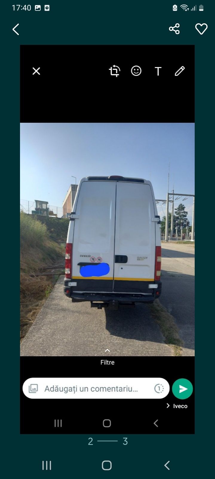 Iveco Daily 40c15 detarat,Maxi.