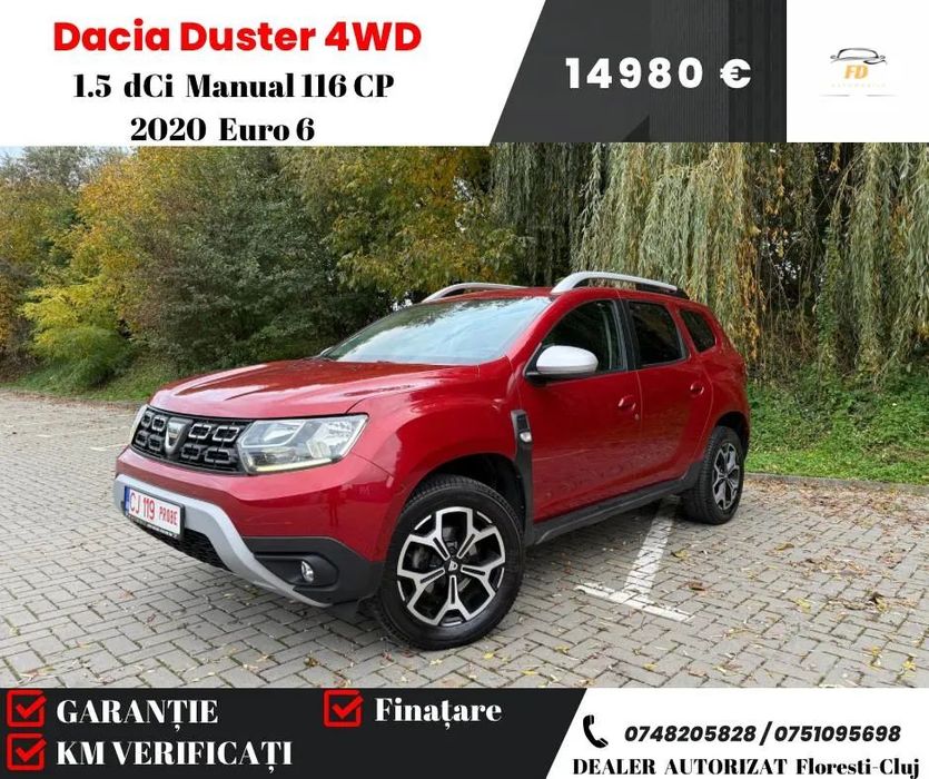 Dacia Duster Dacia Duster 1.5 Blue dCi Prestige 4x4 2020