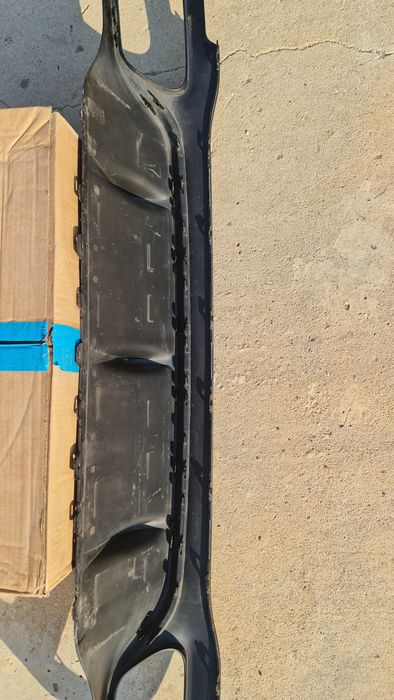 Spoiler cu ornament difuzor bara spate AMG Mercedes E w213 a2138852401