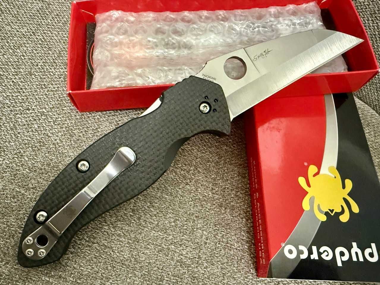 Нож Spyderco Canis Чисто нов