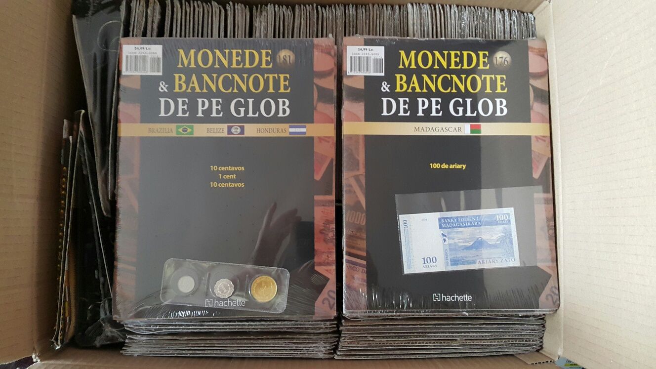 Colectie Monede și bancnote de pe glob nr.1-200