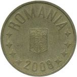 Romania 50 bani, 2008 года