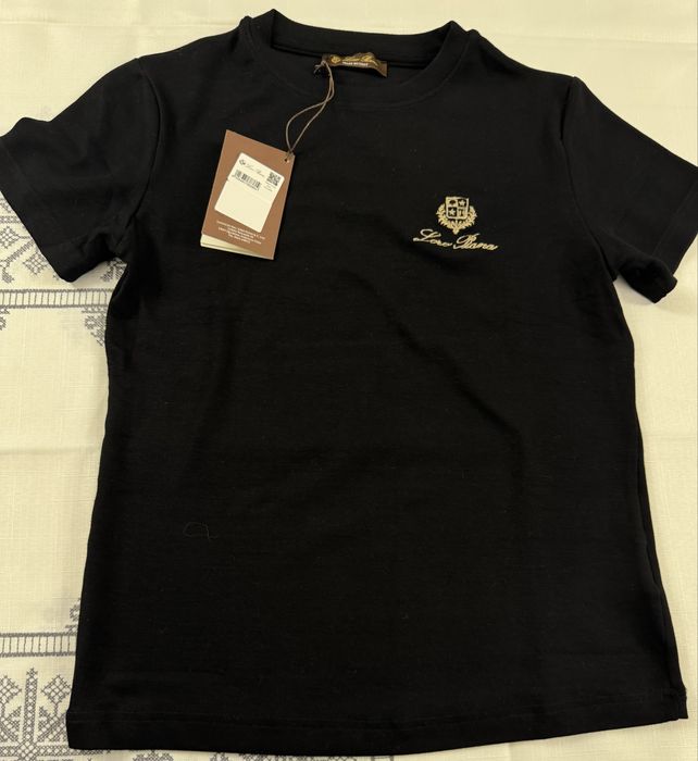 Loro Piana-Чисто нова дамска вълнена тениска Л размер