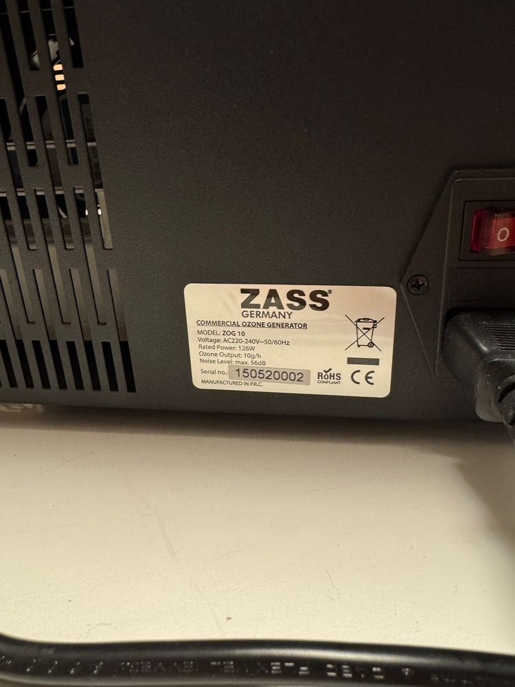 Generator de ozon ZASS ZOG10