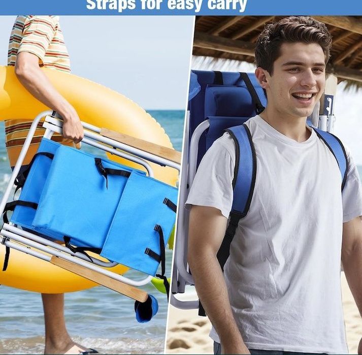 Алуминиев Сгъваем  стол 82×60×55 см