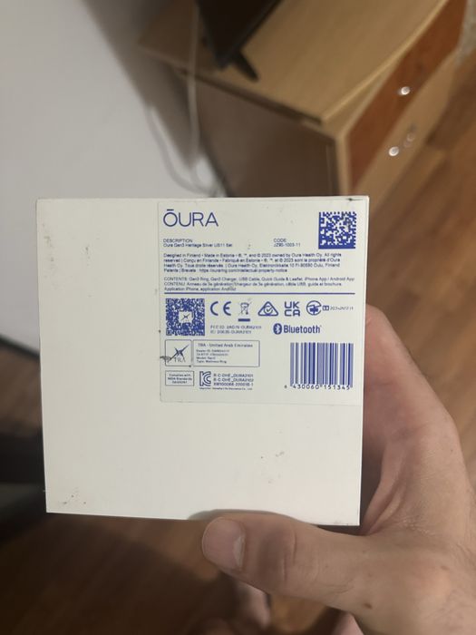 Inel OURA ring 3 Silver 11