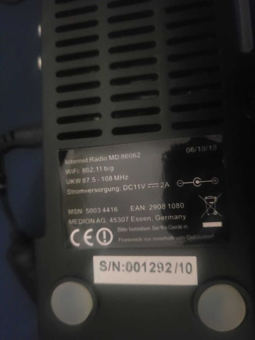 Radio Internet MD-86062