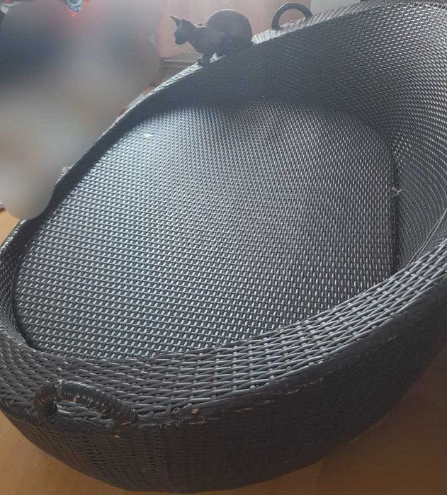 Pat/șelț frumos din răchită               плетёная кровать / лежак