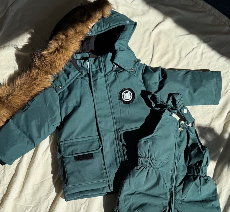 Комбенизоны зима детский размер от 90-110