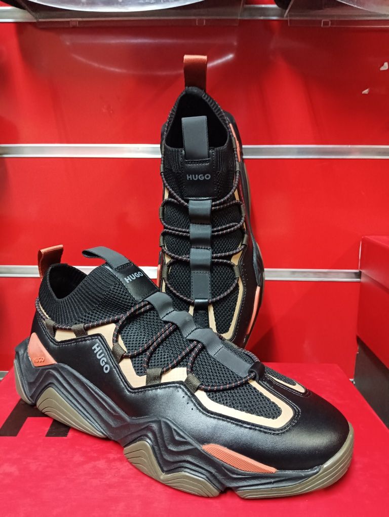 ОРИГИНАЛНИ кожени маратонки Hugo Boss Quake Slon 41 , 42 , 43 , 44,46