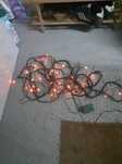 instalatii luminoase cu 180 becuri si 50 becuri