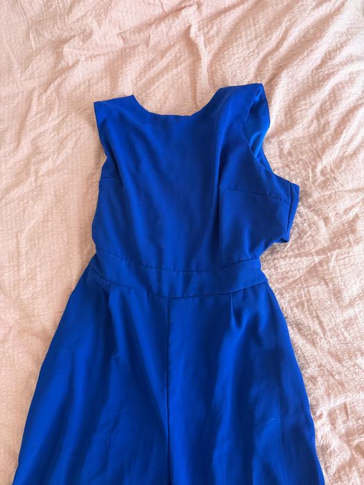 Турско син официален дълъг гащеризон