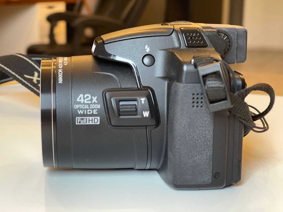 Nikon Coolpix P510 – 16,1 MP, 42× zoom optic, stare bună