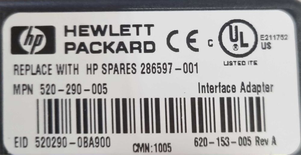 HP Interface Adapter - KVM кабел