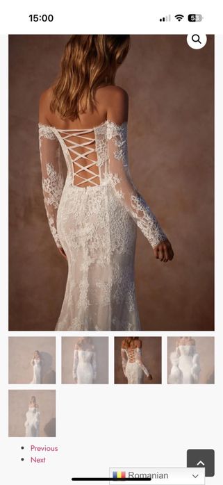 Vand rochie de mireasa