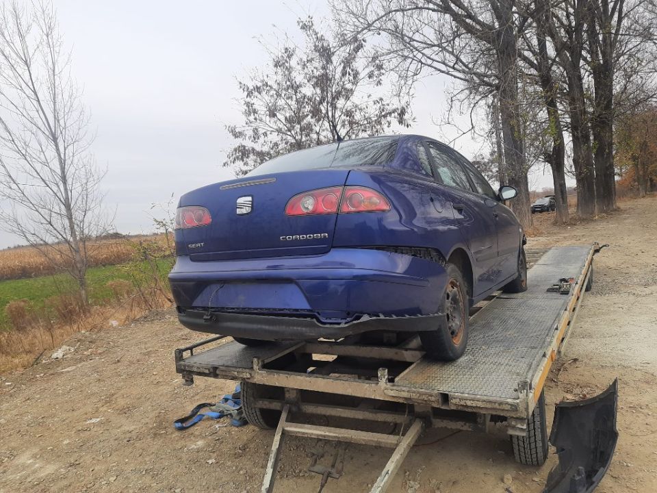Dezmembrez Seat Cordoba motor 1.4 benzina, 55kw 75cp BBY, dezmembrari cutie de viteze manuala 5+1