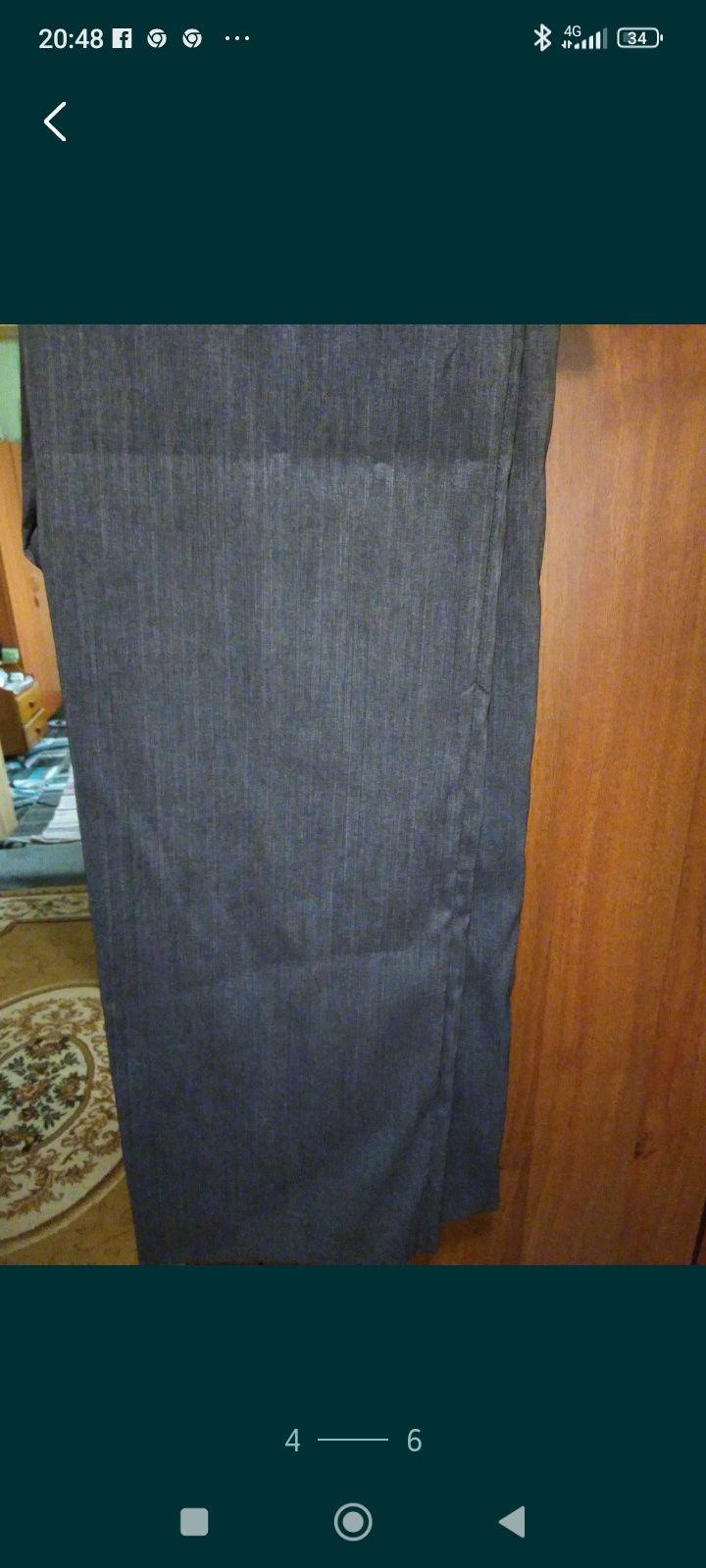 Costum elegant gri damă nou mar L