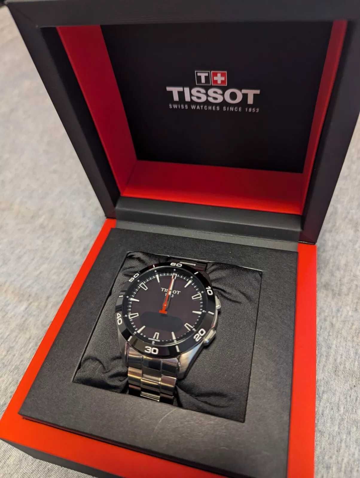 Tissot T-Touch Connect Sport Sapphire Titanium смарт часовник/гаранция