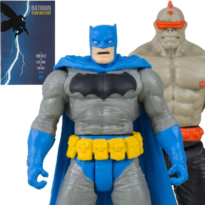 Комплект екшън фигури McFarlane DC Comics: Batman & Mutant Leader, 8см