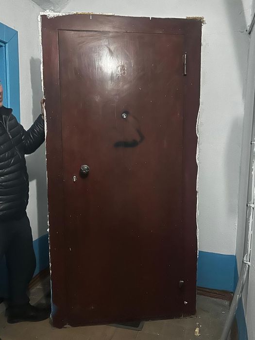 Двери входные железный