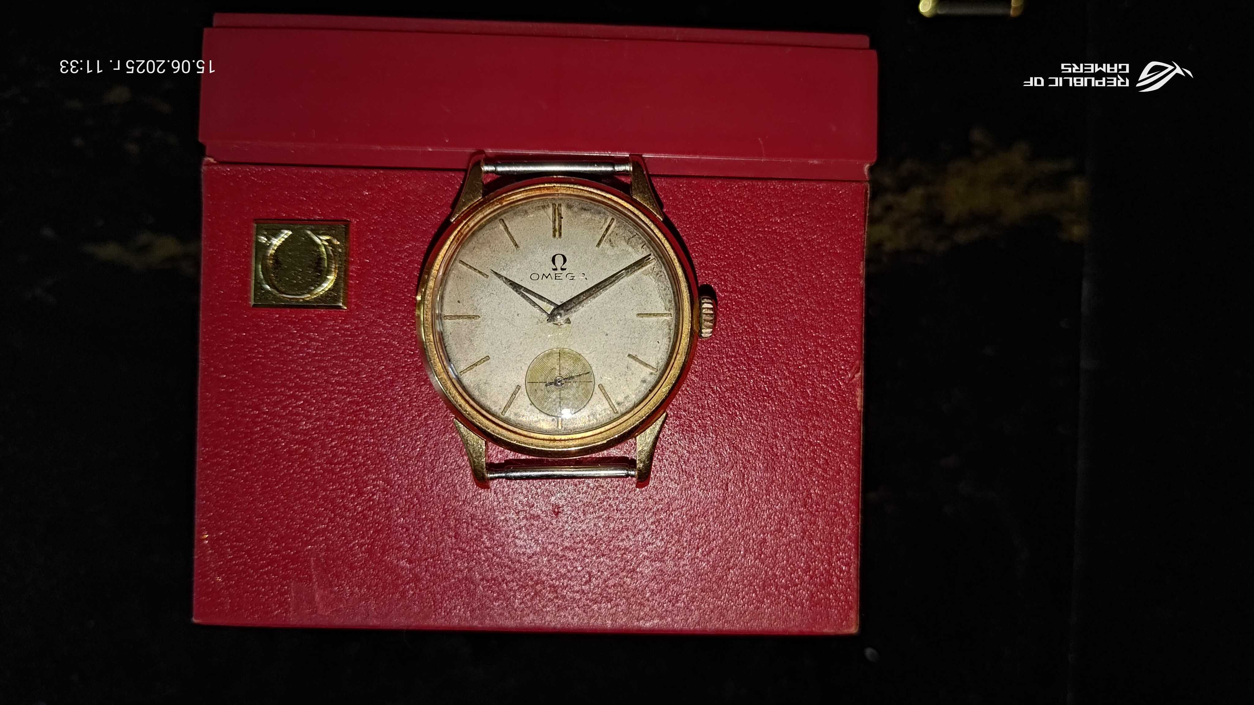 Omega 18K, cal. 269, Anker 14K, Dugena 14K