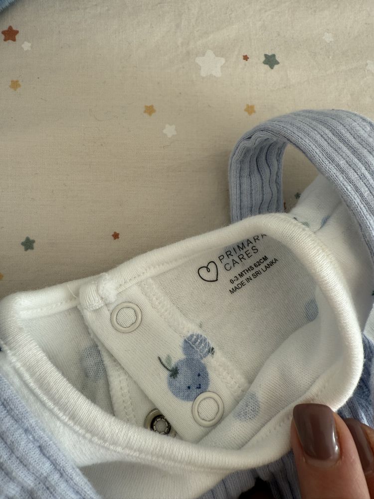 Salopeta bleu - marimea 62 - marca Primark
