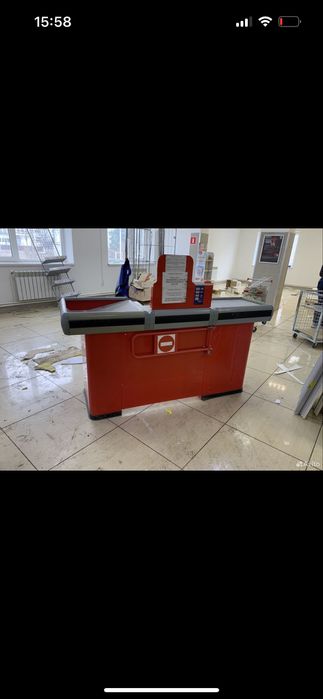 Кассовый бокс стол бу