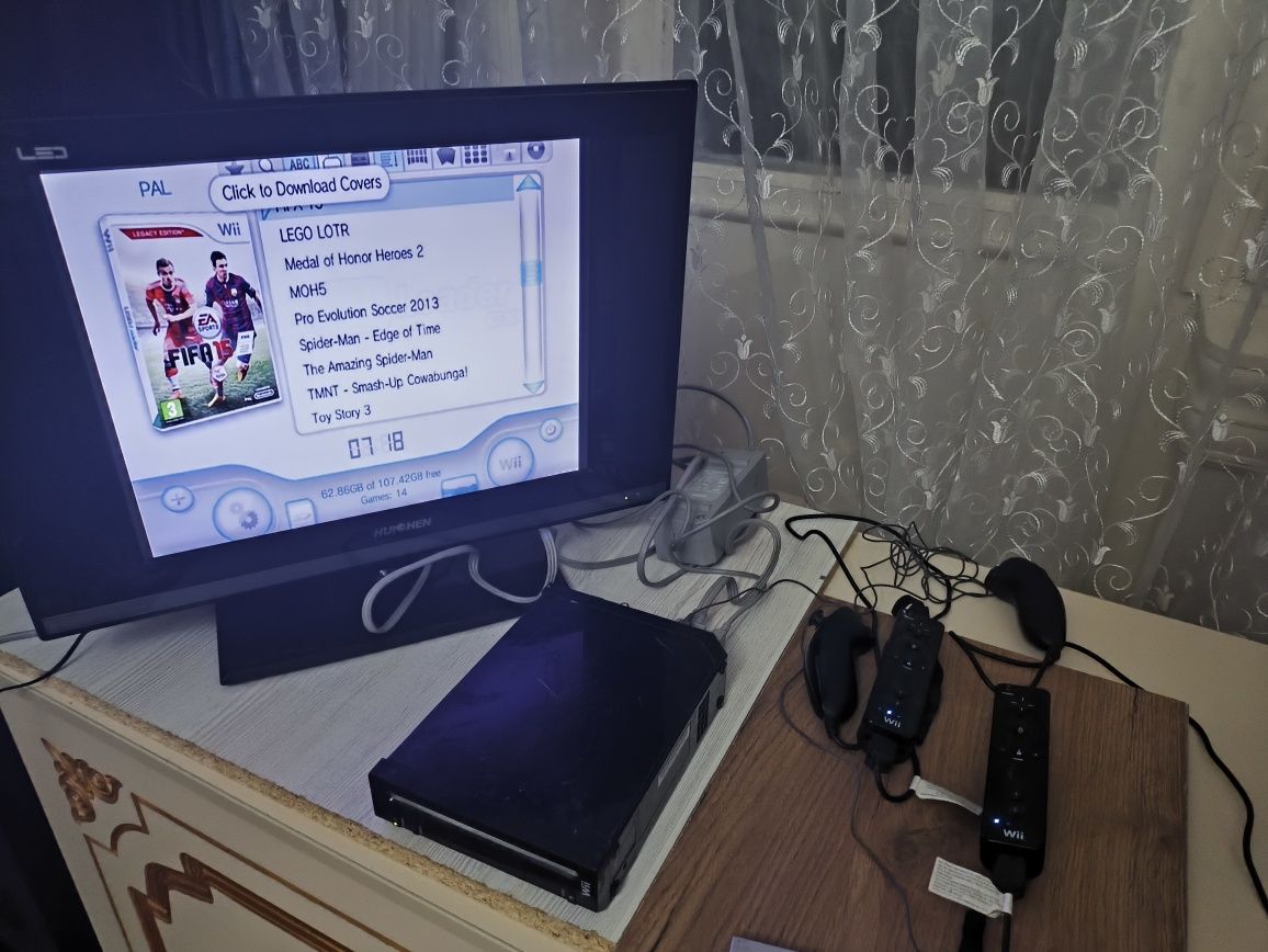 Nintendo Wii black