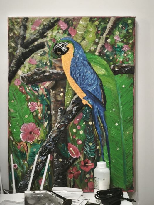 Картина, Акрил, платно