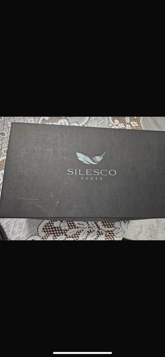 Pantofi din piele pentru bărbați Silesco