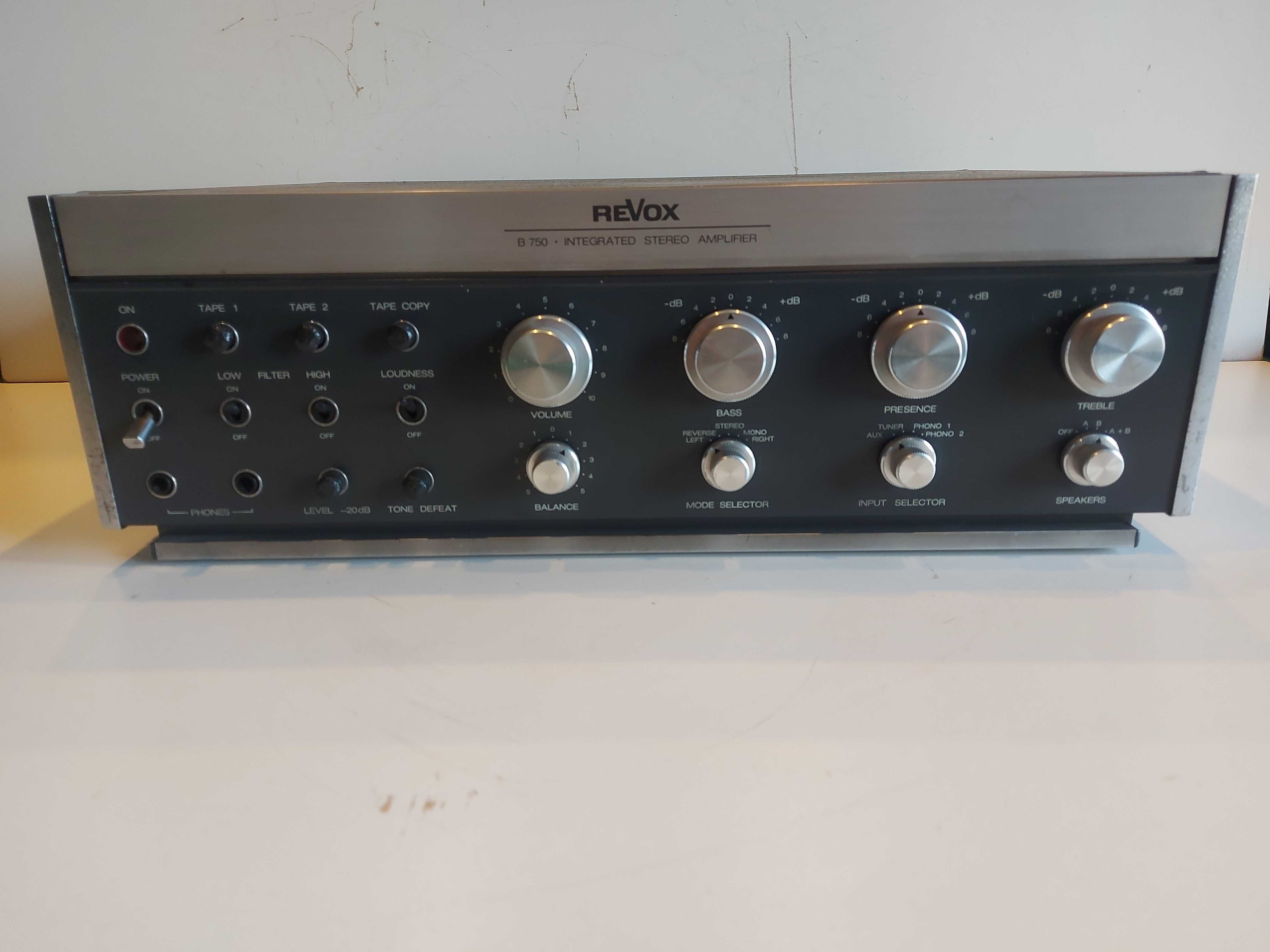 Vand amplificator Revox B 750 Vintage
