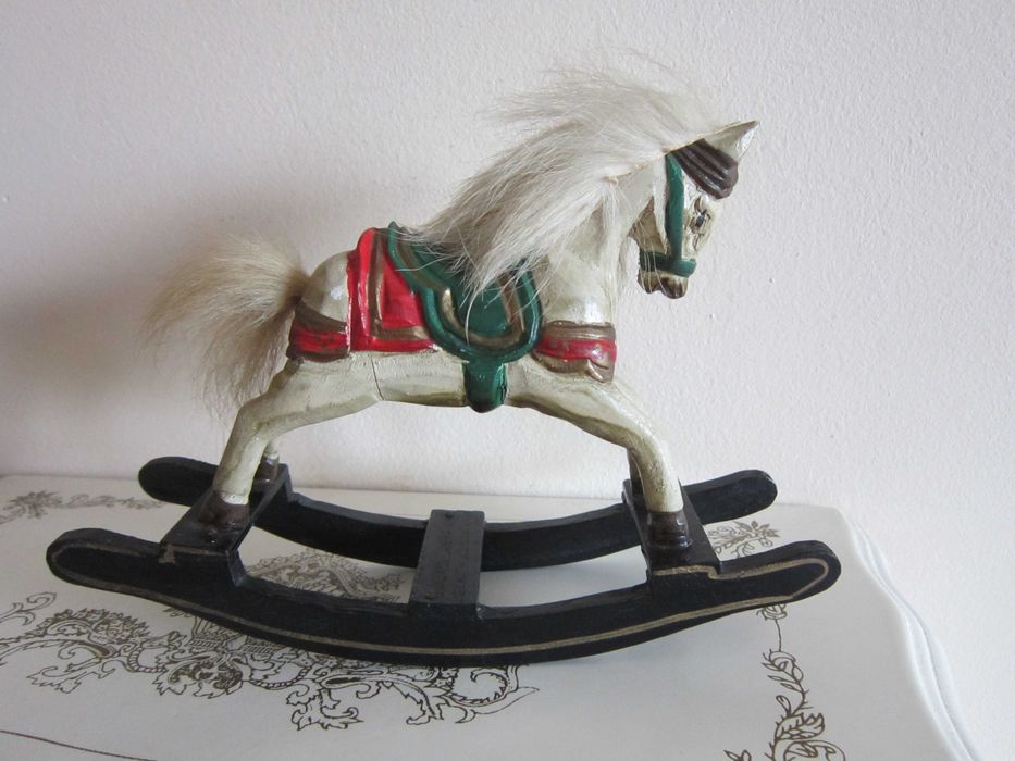 cadou rar Craciun 3 Caluti din lemn superbi antici Germania handmade