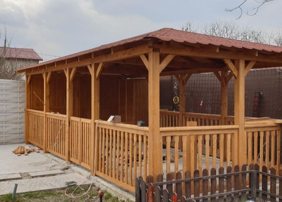 Foișoare terase pergole moderne