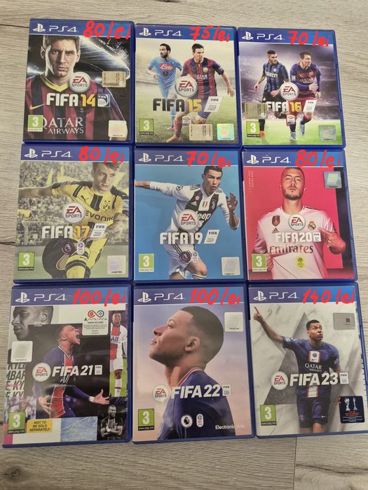 Vand jocuri pentru PS4