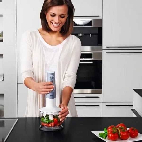 Блендер Braun MQ535 Sauce — ручной с насадками и венчиком