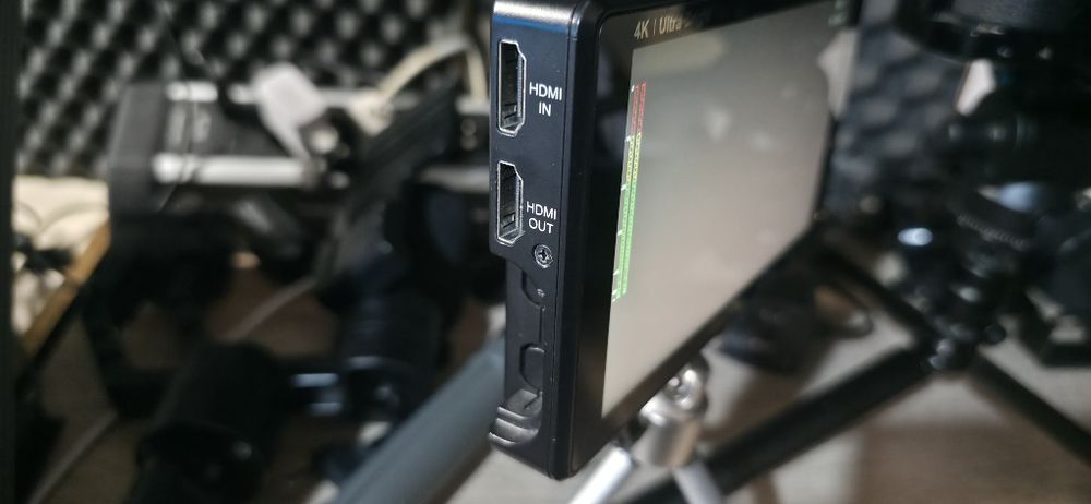 Monitor 6 "4k Feelworld ultra bright