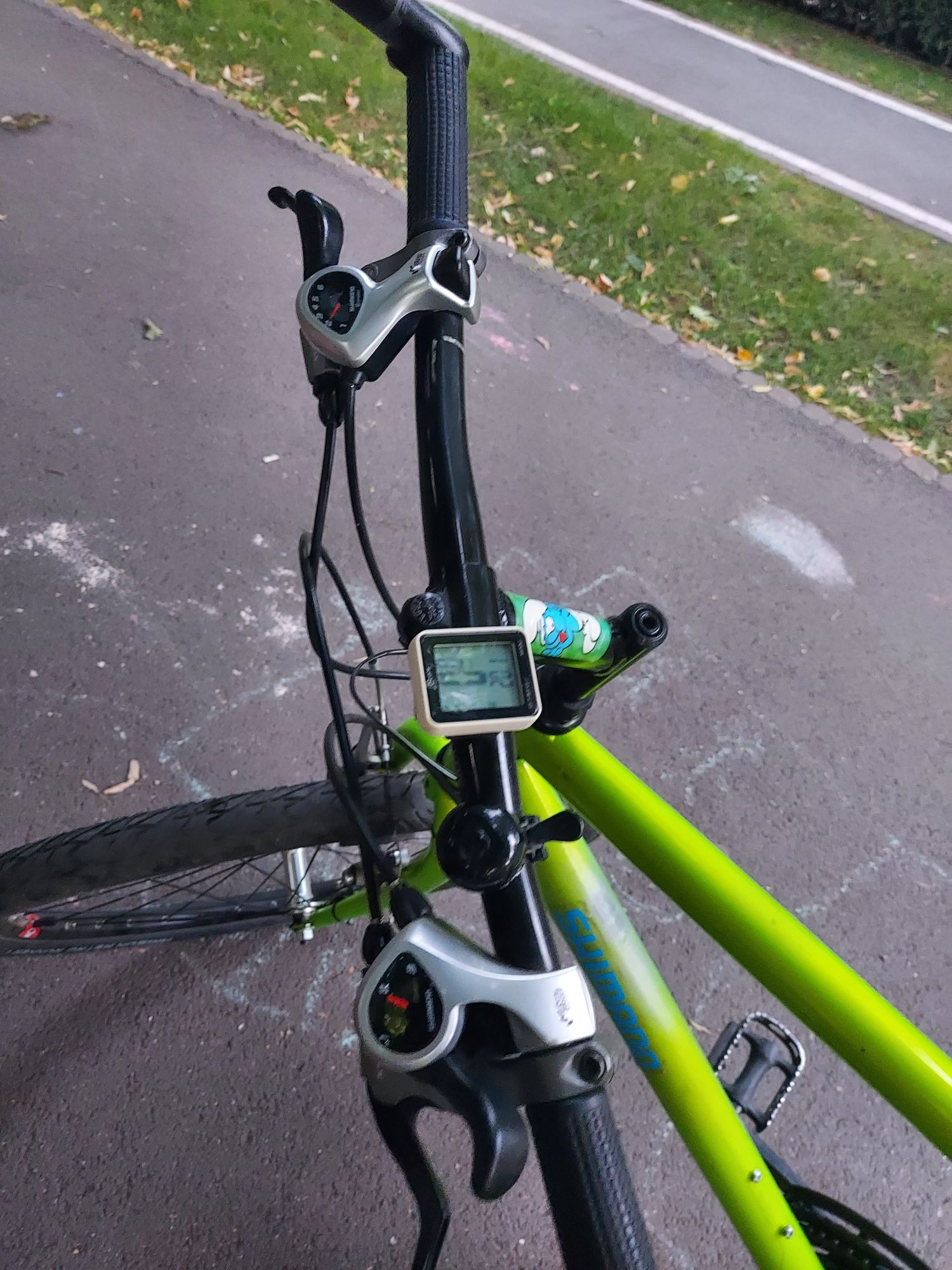 Bicicleta MTB echipata shimano