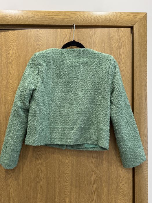 Сако букле зелено