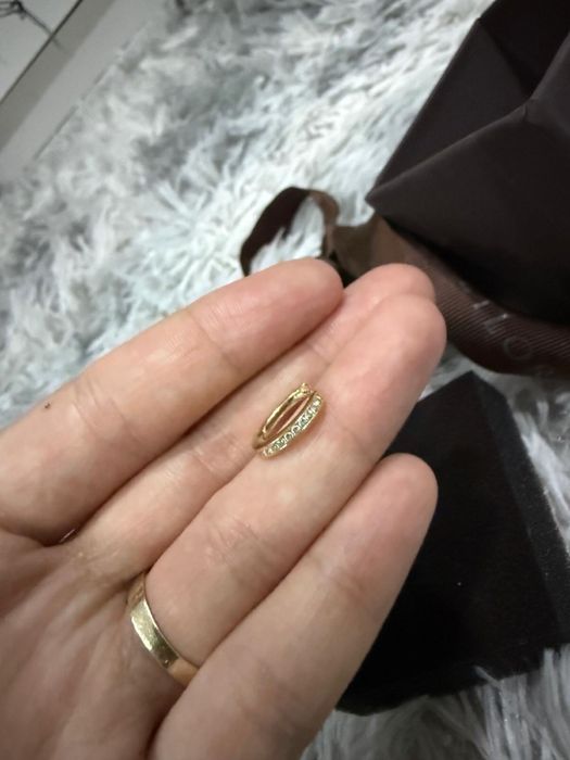 Cercei aur galben 14k teilor