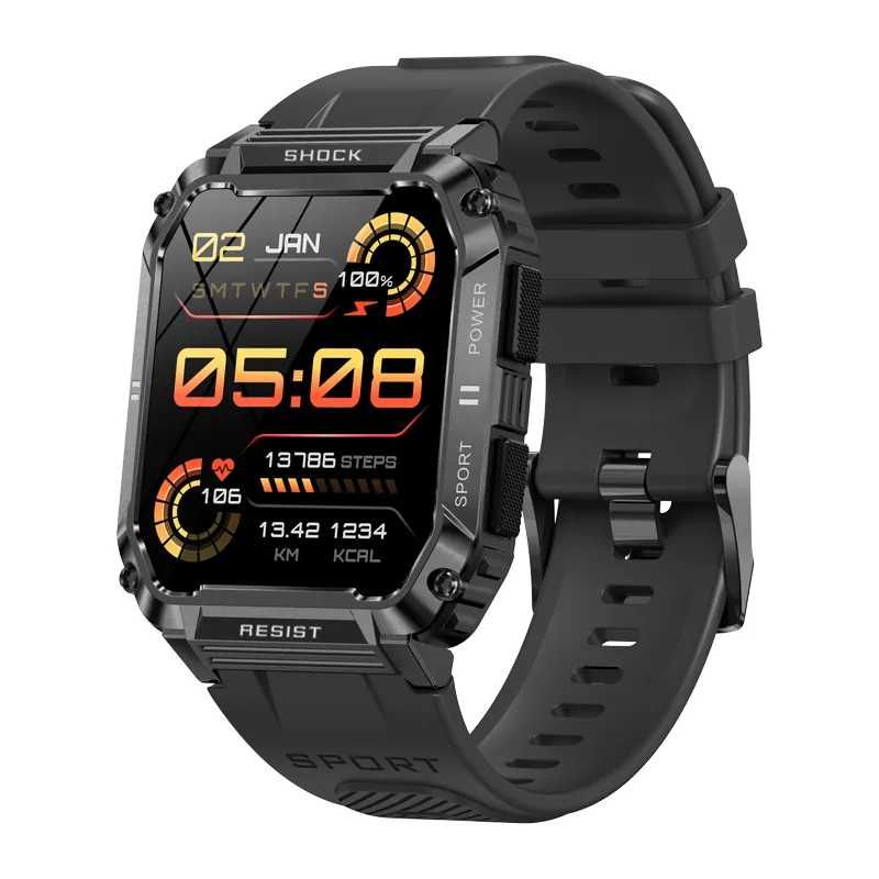 Ceas smartwatch Singlait St3 nou, Garantie 24luni, Baterie 420mAh