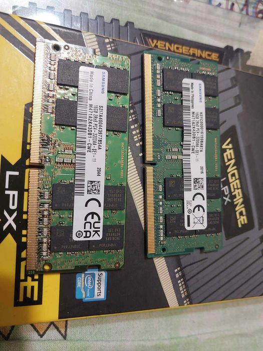 32GB 3200Mhz DDR4 SODIMM CL22 - Samsung, SK Hynix, Origins