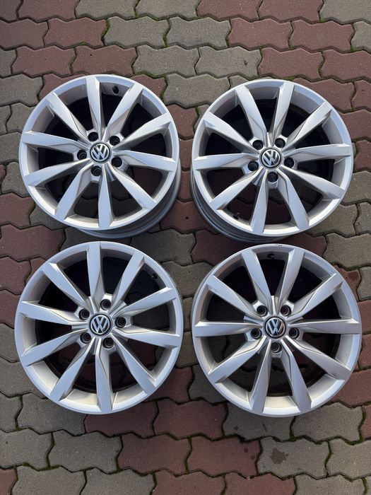 Jante de aluminiu originale VW Golf 7 R17 model Dijon