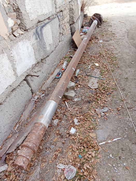 Стальной круг. 5.5 метр диаметр 155 мм