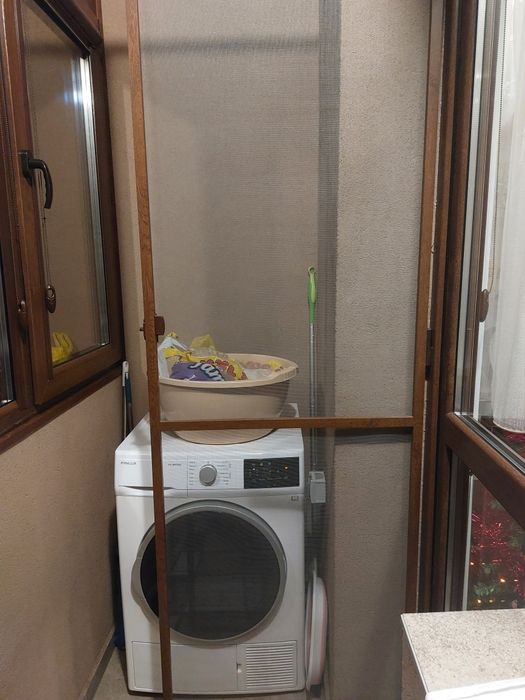 Комарник за врата цвят тъмен орех