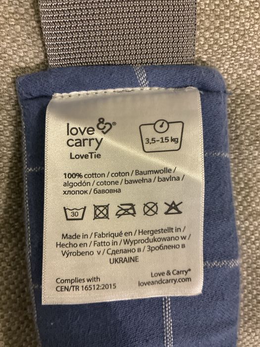 LoveTai Indigo мей тай слинг с катарама Love&Carry