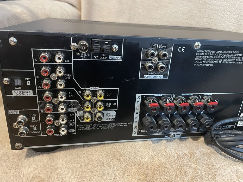 Stație Pioneer VSX-416 - Receiver Audio/Video 5.1 Canale + Telecomandă